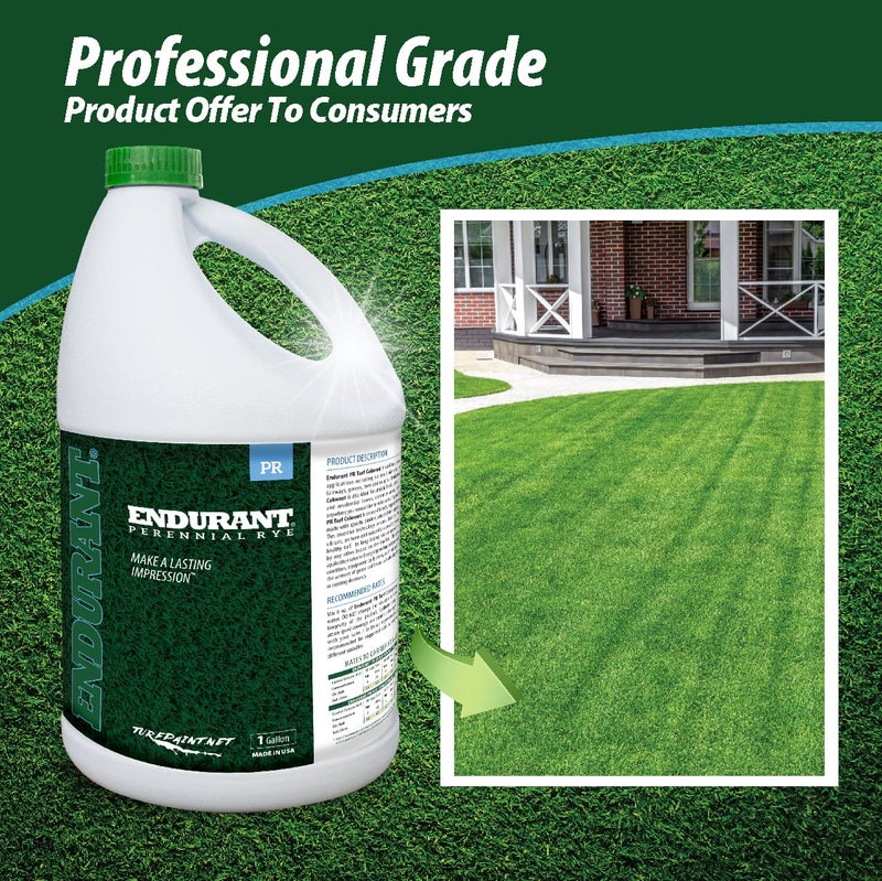 Endurant Turf Colorants - Perennial Rye Spray Green Grass Paint for Lawns - Revives Dry, Patchy Yards - Light Grass Hue - Easy to Use, Concentrated Turf Grass Dye - Covers Approx 10,000 Sq Ft - 1 Gal - Image 5